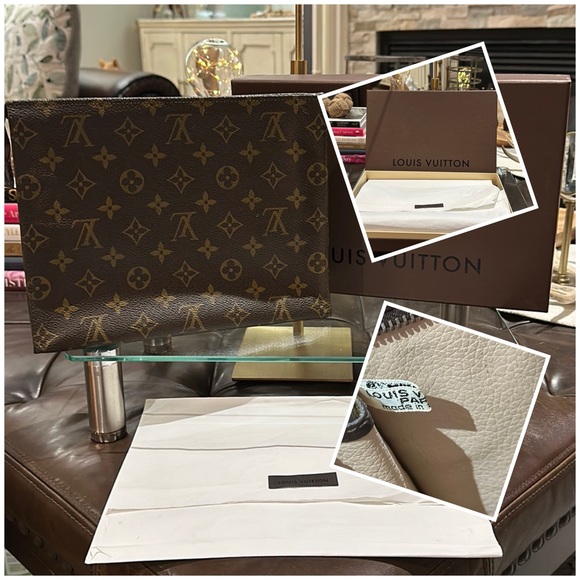 Authentic Louis Vuitton Vintage Monogram Toiletry 26 Beautiful Vintage Pouch 🔥 - Picture 2 of 13